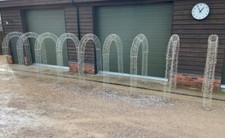 Vintage Outdoor Garden Metal Arbours - Archways - Flower Arch - Climbing Vines 