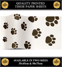 Paw Print Dog Cat Tissue Paper