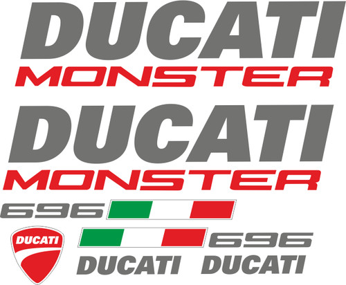 Ducati monster 696 - , decals