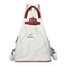  Genuine Women Leather Anti Theft Backpack Travel Backpack 