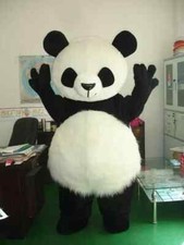 Halloween Panda Mascot Costume