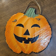 Hand Painted Slate Jack O