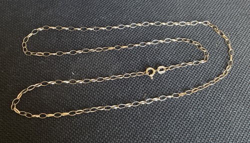 9ct yellow gold 2mm oval - 9ct,