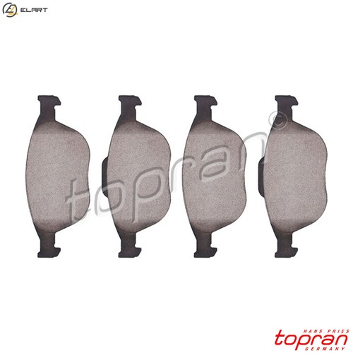 Brake pad set disc - brake,