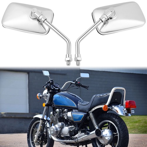 Chrome motorcycle rearview - motorcycle,