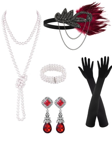 Plulon pcs 1920s flapper - plulon, 6