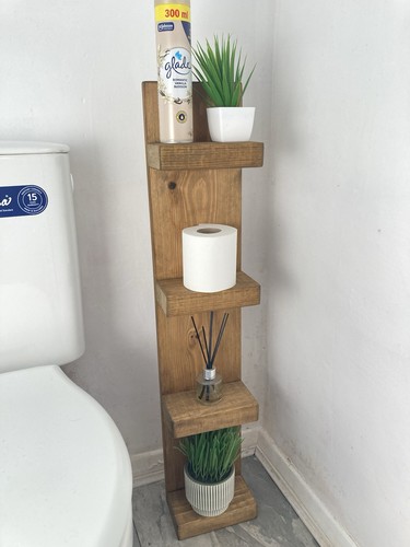 Wooden freestand toilet - wooden,