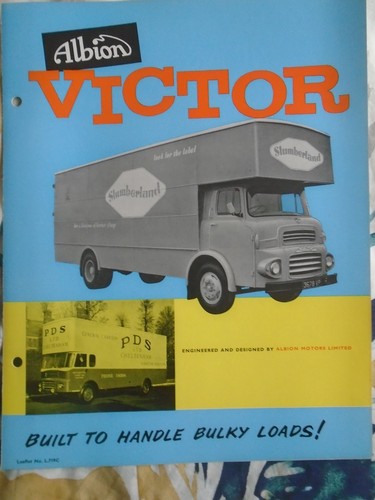 Albion victor truck brochure - albion,