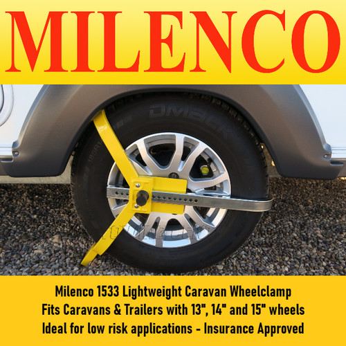 Milenco 1533 lightweight wheel - lightweight,