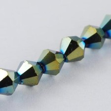 100 FACETED CRYSTAL GLASS