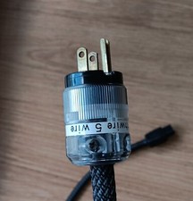 Power cord, US plug(Wattgate 5266i) Northwire 5 wire , HIFI power cable .