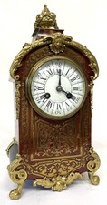 Antique Shaped Boulle Mantel