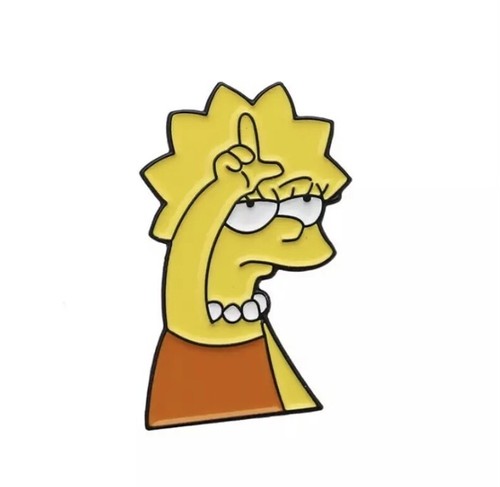 The simpsons enamel pin badge - the,