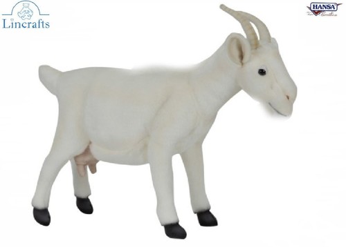 White goat 4151 plush soft - 4151,