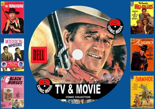 Dell movie comics - &,