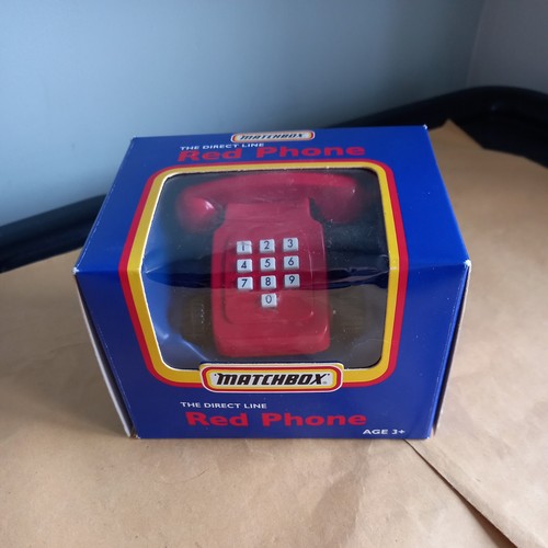 Matchbox red phone - phone, “the