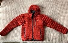 Alpine Microlight Rab Red Ladies Jacket Size UK XS
