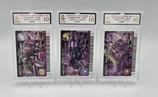 Dinosaur King Arcade Cards X3