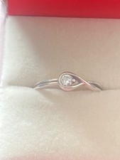pandora engagement ring size L condition used 0.15 diamond