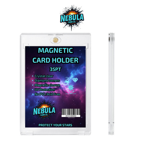 35pt magnetic card holder - magnetic, uv