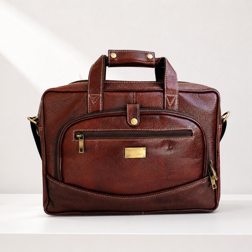 Personalized leather laptop - leather,