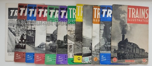 Trains illustrated joblot - trains,