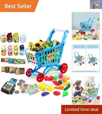 65 PCS Supermarket Trolley Set