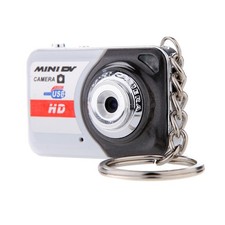 Mini Digital Camera 1080P HD Tiny Retro Keychain Camera with 32GB Card