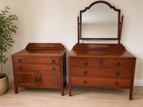 Beautiful edwardian oak - edwardian,