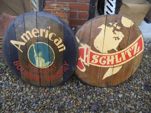 American beer whiskey barrel - american,