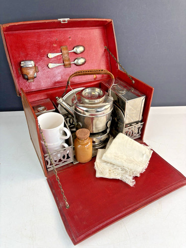 Antique travel motoring tea - travel,