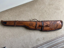 Vintage leather gun - gun, case