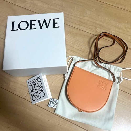 Loewe heel pouch mini - mini, orange
