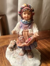 Paintbox Poppets Yuletide Logs By Christine Haworth Limited Edition