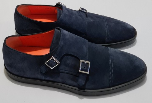 Santoni atlantis suede - suede, leather