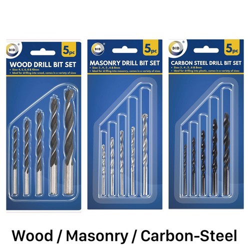 Drill bit set wood - drill,