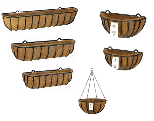 Country forged garden wall - country,