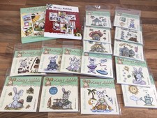 Joanna Sheen, Messy Rabbit Unmounted Rubber Stamp Bundle. Set 1