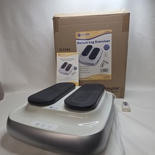 Easylife Deluxe Passive Leg Exerciser, Under Desk Elliptical Machine. Sitting