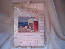 ANCHOR PAINTING by STITCHES SUN SEA & SIESTA 'VILLA' VINTAGE 1988 TAPESTRY KIT