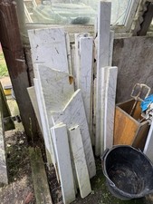 Large Fireplace White Marble/ Workshop / Many Fireplaces Precut. Shelf’s  DIY