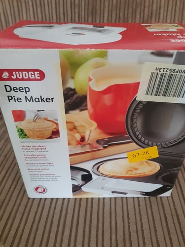 Judge electric deep pie maker - pie,