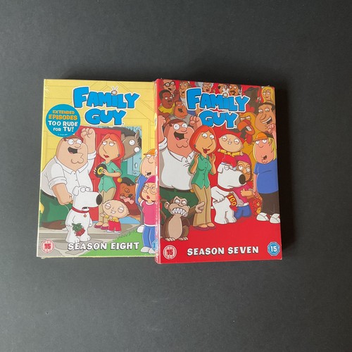 Family guy seasons 8 - 7, &