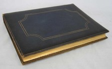 BIG ANTIQUE LEATHER BOUND