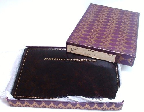 Johnson vintage address and - johnson's,