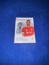 Liverpool FC Futera Headliners 2025 Football Cards