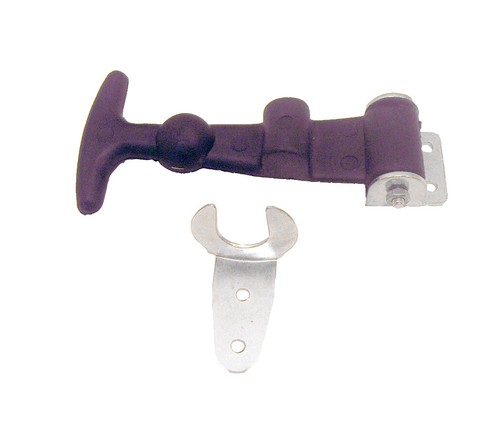 Rubber bonnet catch and - catch,