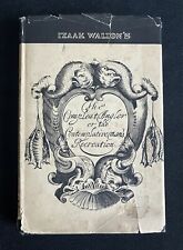 THE COMPLEAT ANGLER or the Contemplative Man's Recreation 1948 1st Edition Book