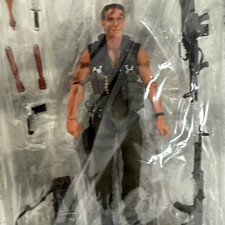 17.5cm Arnold Schwarzenegger Commando Action Figure 80s Movie Hero, NECA Style