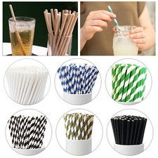 Retro paper drinking straws - drinking,